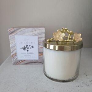 Michael Aram Cherry Blossom Scented Candle 13.5 oz New